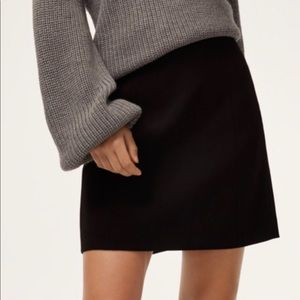 Aritzia Hopper A-Line mini skirt